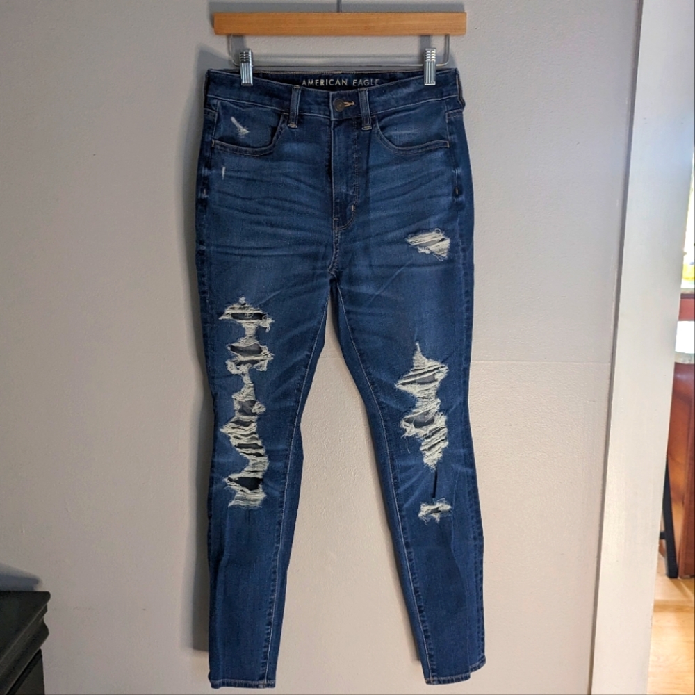 Ripped Super High Rise Jegging